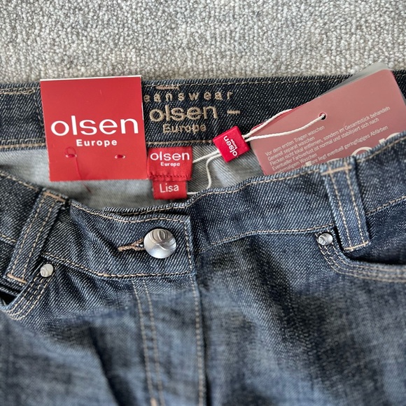 Olsen Europe NWT Lisa Style Straight Leg Jeans - Picture 4 of 10